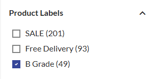 B-grade tick box