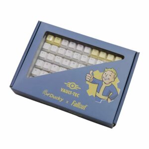 Ducky x Fallout 132 Key Keycap Set PBT Cherry Profile UK Layout