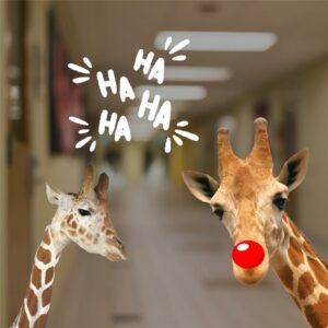 Ben The Red-Nosed Giraffe