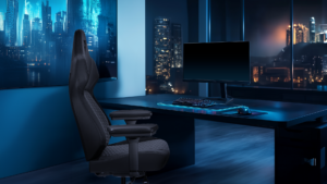 ThunderX3 Core Smart Racer Black Small Office Set-Up