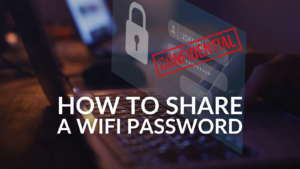 How to Share a WiFi Password