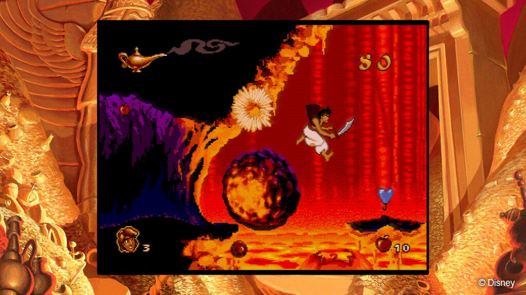 Disney Classic Games: Aladdin game still from Steam