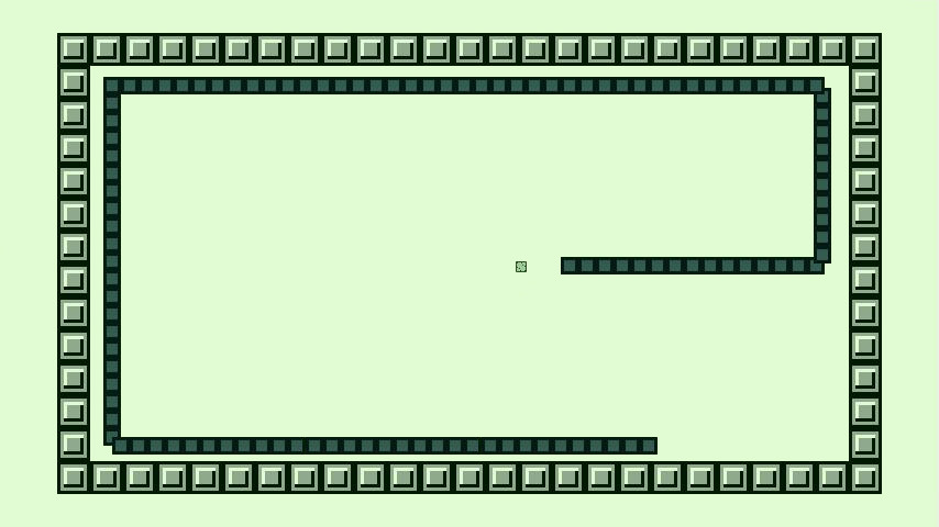 Snake game still from Steam