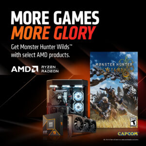 AMD Monster Hunter Wilds promo