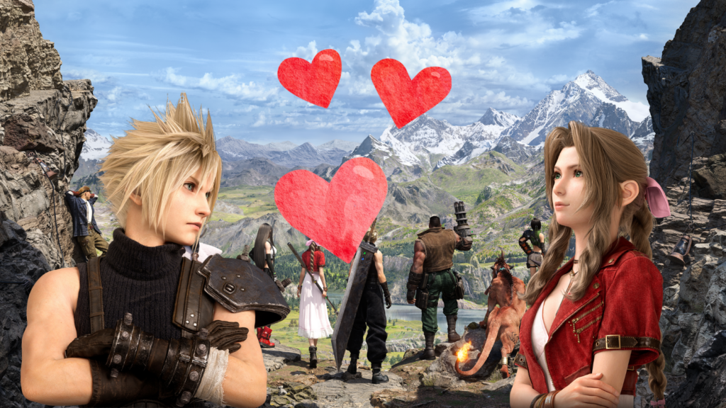 Final Fantasy VII headcanon pairing Cloud and Aerith