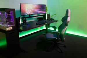 noblechairs DAWN Black Small Office Set Up