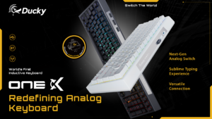 The World’s First Inductive Gaming Keyboard: The Ducky One X 